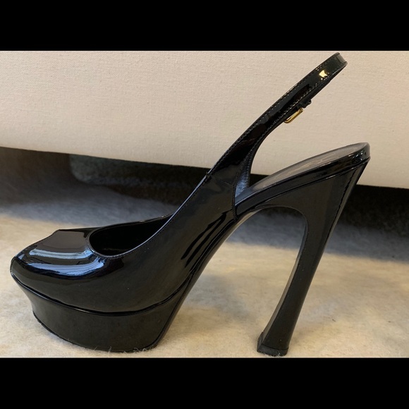 YSL Palais 105 Slingback Patent Heel - Picture 3 of 9